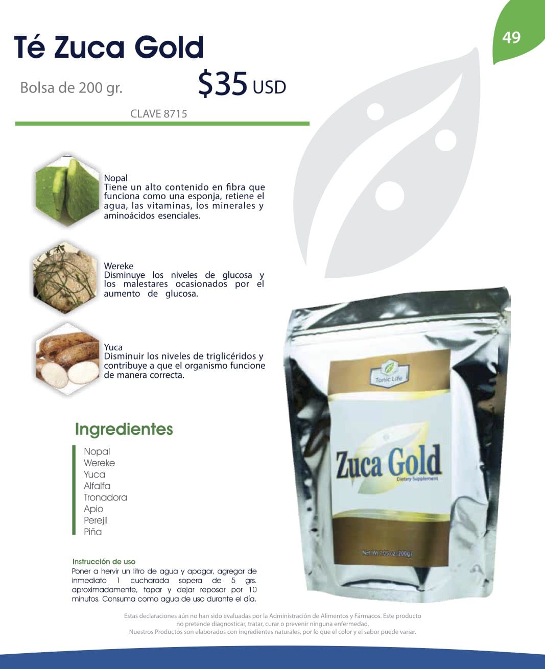 Te Xuca Gold | Tu salud en tus manos